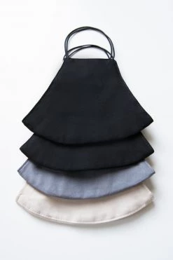 Marcellamoda The Classic Pack Of 4 Cotton Face Masks (Unisex Standard)