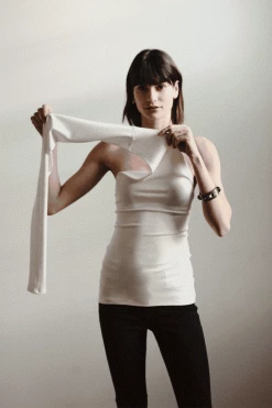 Marcella Manhattan One Shoulder Top