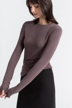 Marcella Ava Sheer Top Tops & Tunics