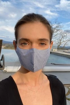 Marcella Classic Pack Of 2 Cotton Face Masks (Unisex)