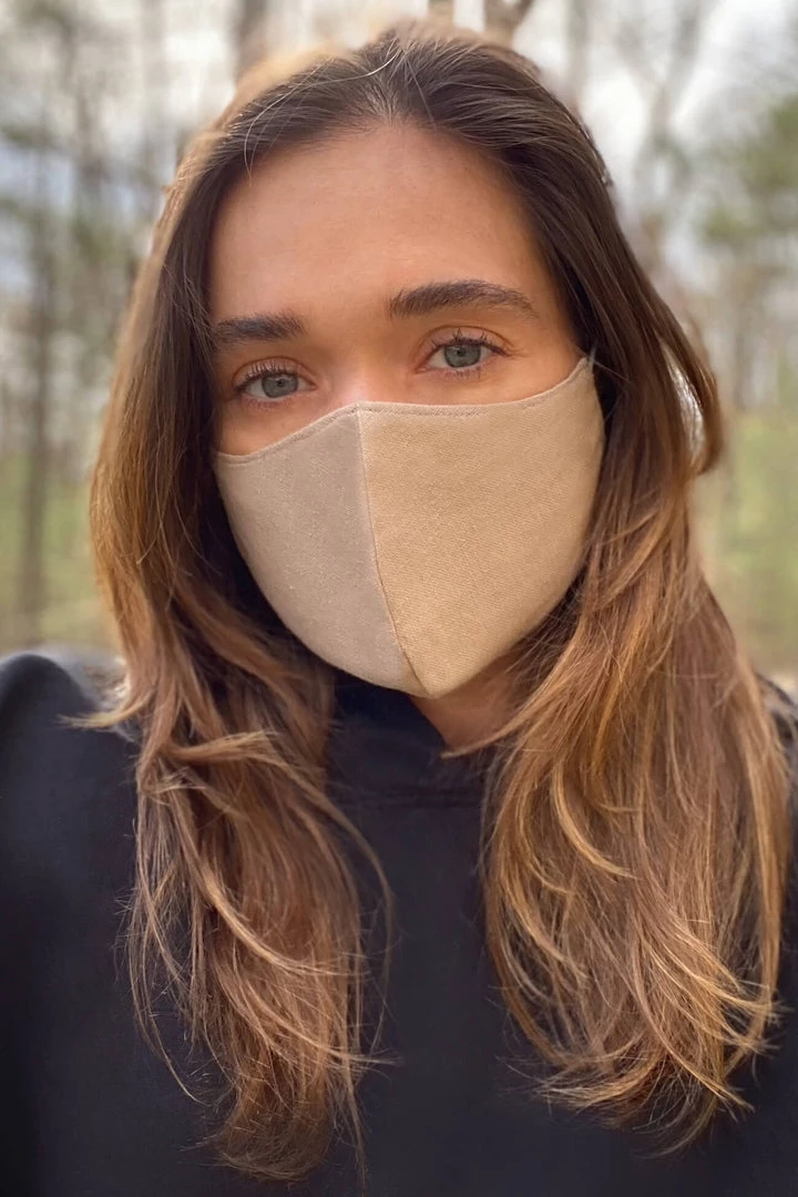 Marcella Classic Linen Face Mask (Unisex) 5 Marcella Classic Linen Face Mask (Unisex)