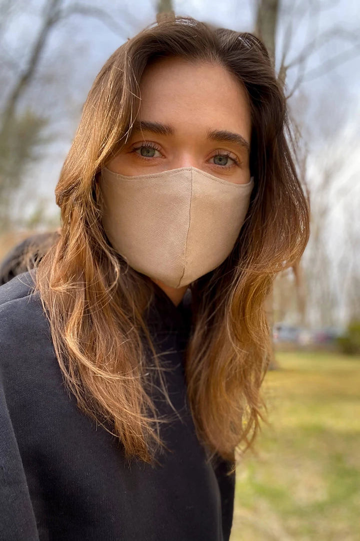 Marcella Classic Linen Face Mask (Unisex) 1 Marcella Classic Linen Face Mask (Unisex)