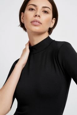 Marcella Tops & Tunics Ana Mock Neck Top