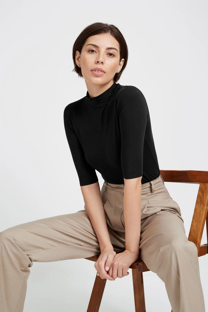 Marcella Ana Mock Neck Top Tops & Tunics 5 Marcella Ana Mock Neck Top Tops & Tunics