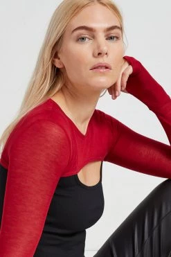 Marcella Sheer Selma Bolero Tops & Tunics