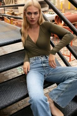 Marcellamoda Zora Bodysuit Tops & Tunics