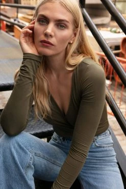 Marcellamoda Zora Bodysuit Tops & Tunics