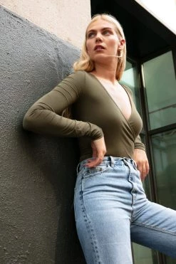 Marcellamoda Zora Bodysuit Tops & Tunics