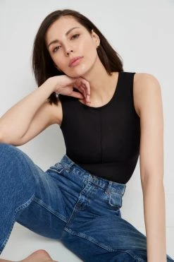 Marcella New Arrivals Eva Sheer Sleeveless Top