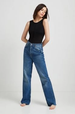 Marcella Eva Sheer Sleeveless Top