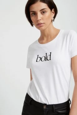 Marcellamoda Tops & Tunics The Bold Downtown Tee
