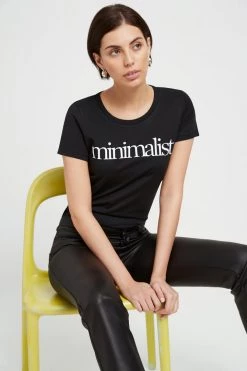Marcellamoda Tops & Tunics Minimalist Downtown Tee