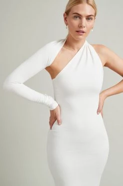 Marcella Manhattan Asymmetric Dress New Arrivals