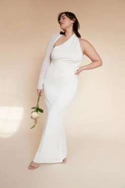 Marcella Manhattan Mesh Sleeve Gown 16 Marcella Manhattan Mesh Sleeve Gown