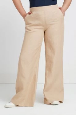 Marcellamoda Renata Linen Pants Pants & Skirts