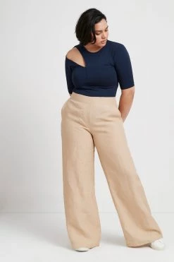 Marcellamoda Renata Linen Pants Pants & Skirts