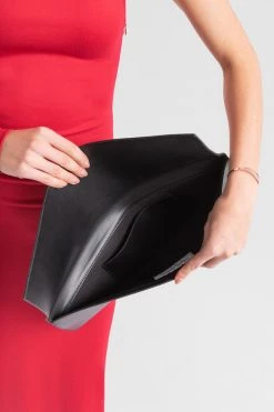 Marcella Accessories Belle Leather Clutch