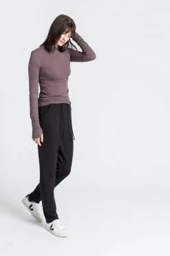 Marcellamoda Tops & Tunics Liana Mock Turtleneck
