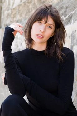 Marcellamoda Tops & Tunics Liana Mock Turtleneck