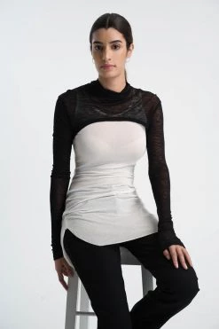 Marcellamoda Tops & Tunics Mia Sheer Bolero 17 Marcellamoda Tops & Tunics Mia Sheer Bolero