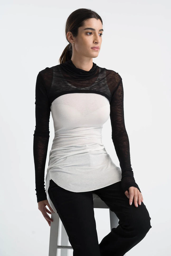 Marcellamoda Tops & Tunics Mia Sheer Bolero 8 Marcellamoda Tops & Tunics Mia Sheer Bolero