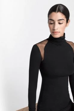 Marcellamoda Maria Turtleneck Top Tops & Tunics