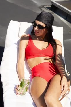 Marcella Mari Cutout Swim Top