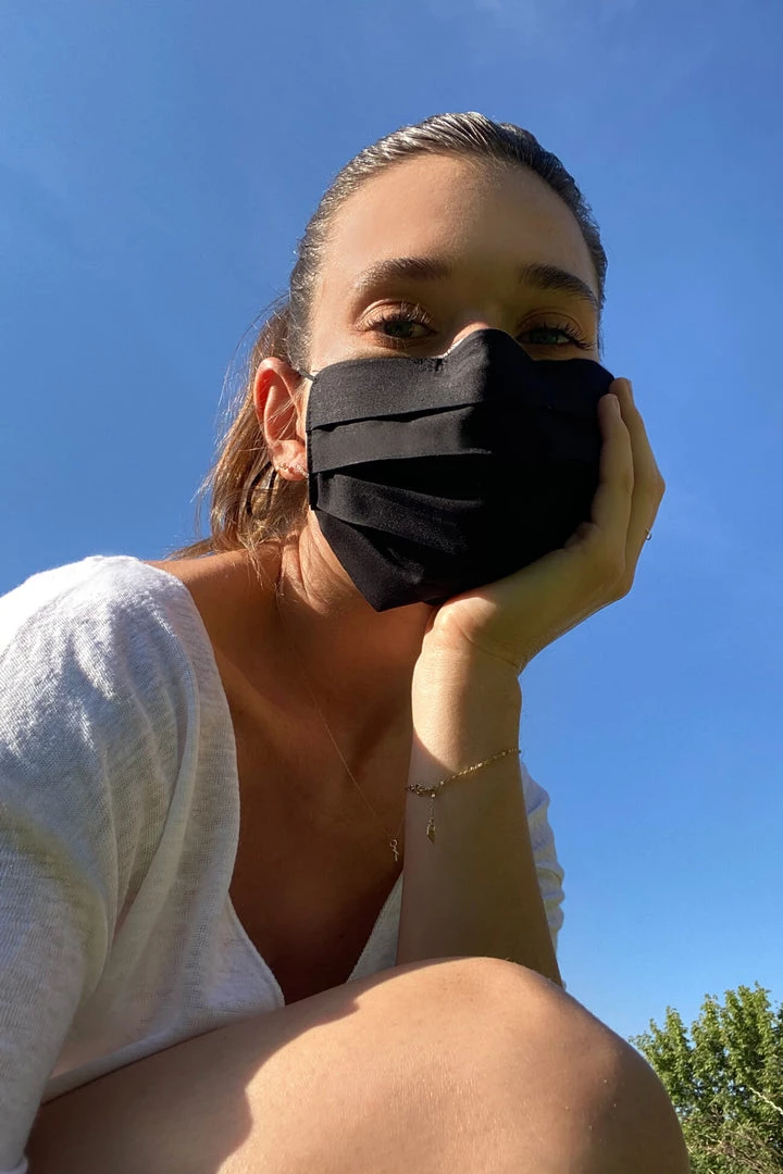 Marcella Face Masks Arise Pleated Face Mask 1 Marcella Face Masks Arise Pleated Face Mask