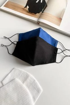 Marcella Classic Pack Of 2 Cotton Face Masks (Unisex)