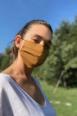 Marcella Face Masks Arise Pleated Face Mask
