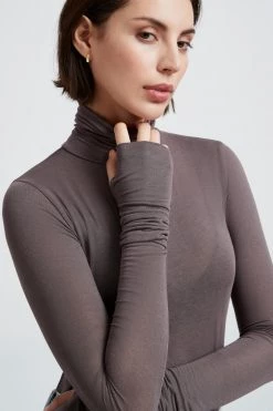 Marcella Eloise Sheer Turtleneck Tops & Tunics 23 Marcella Eloise Sheer Turtleneck Tops & Tunics