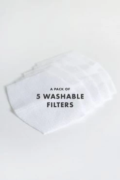 Marcella A Set Of 5 Face Mask Filters (Oeko-Tex Certified) Face Masks