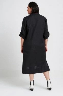 Marcellamoda Hudson Linen Dress Dresses