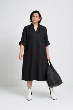 Marcellamoda Hudson Linen Dress Dresses