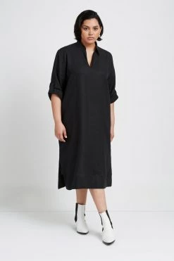 Marcellamoda Dresses Hudson Linen Dress