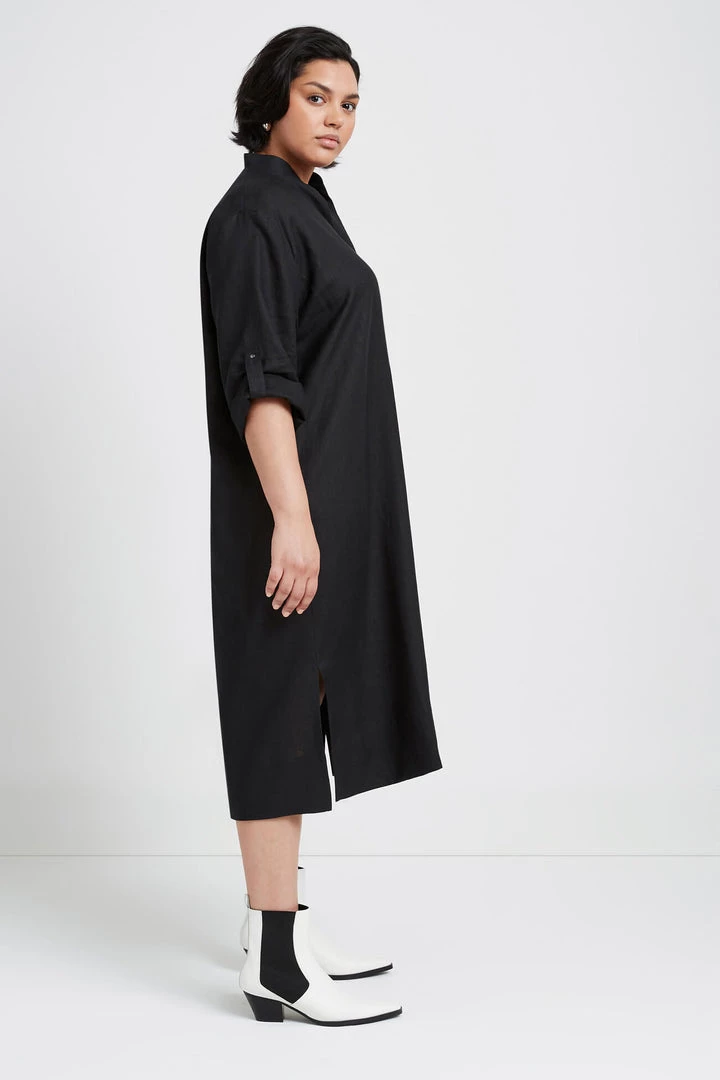 Marcellamoda Dresses Hudson Linen Dress 4 Marcellamoda Dresses Hudson Linen Dress