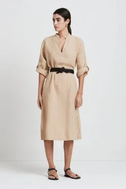 Marcellamoda Hudson Linen Dress Dresses