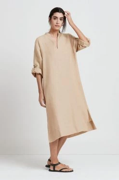 Marcellamoda Hudson Linen Dress Dresses