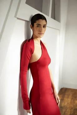 Marcellamoda Manhattan One Shoulder Gown Dresses