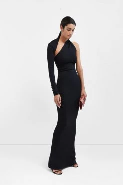 Marcellamoda Best Sellers Manhattan One Shoulder Gown