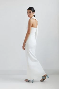 Marcellamoda Manhattan One Shoulder Gown Dresses