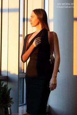 Marcellamoda Best Sellers Manhattan One Shoulder Midi Dress