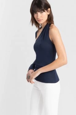 Marcella Tops & Tunics Manhattan One Shoulder Top