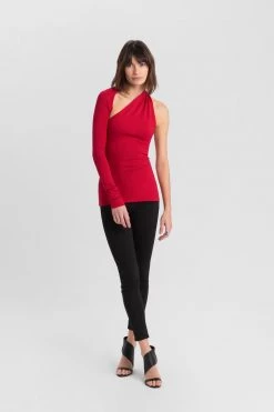 Marcella Tops & Tunics Manhattan One Shoulder Top