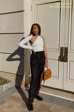 Marcella Manhattan One Shoulder Top