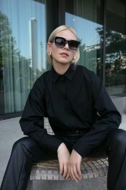 Marcellamoda Tops & Tunics Raphaela Boyfriend Shirt