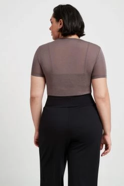 Marcellamoda Tops & Tunics Sheer Reign Top