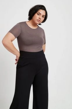 Marcellamoda Sheer Reign Top T-shirts & Tanks