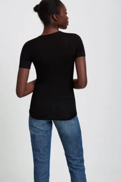 Marcellamoda Sheer Reign Top T-shirts & Tanks