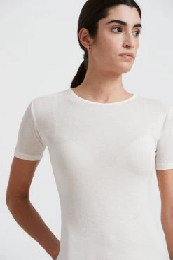 Marcellamoda Sheer Reign Top T-shirts & Tanks